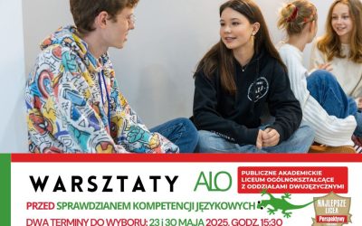 Warsztaty przed sprawdzianem kompetencji językowych